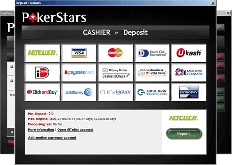 current pokerstars deposit codes